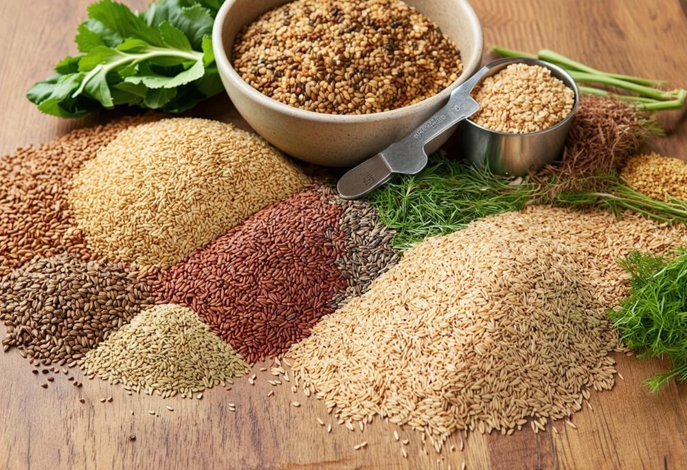 grains assortment